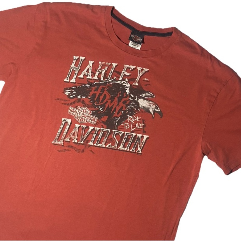 Harley Davidson “Ride to Live” Eagle Tee